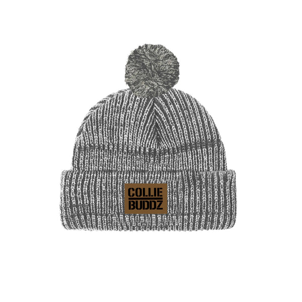 Collie Buddz - Light Grey Pom Beanie