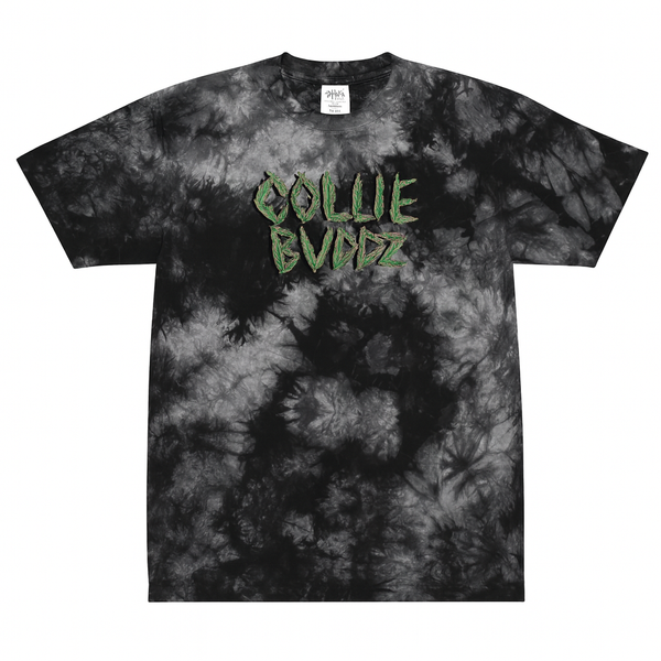 Collie Buddz Black/Gray Tie-Dye T-Shirt
