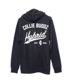 Collie Buddz - Hybrid Collection Black & White Full Zip Hoodie