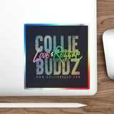 Love & Reggae Holographic Die-Cut Sticker