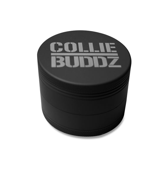 Collie Buddz - 4 Piece 2.5" Herb Grinder Matte Black