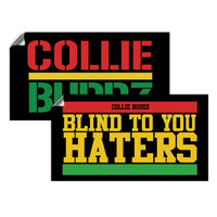 Collie Buddz Bumper Stickers (Pack of 2)