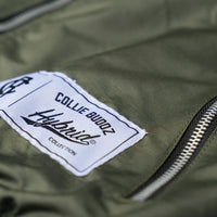 Collie Buddz - Hybrid Collection Bomber Jacket Olive Green