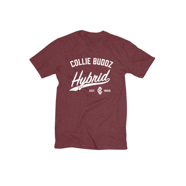 Collie Buddz - Hybrid Collection Crimson Heather Red T-Shirt