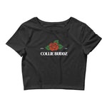 Collie Buddz "Rose" Women’s Crop Tee (Black)